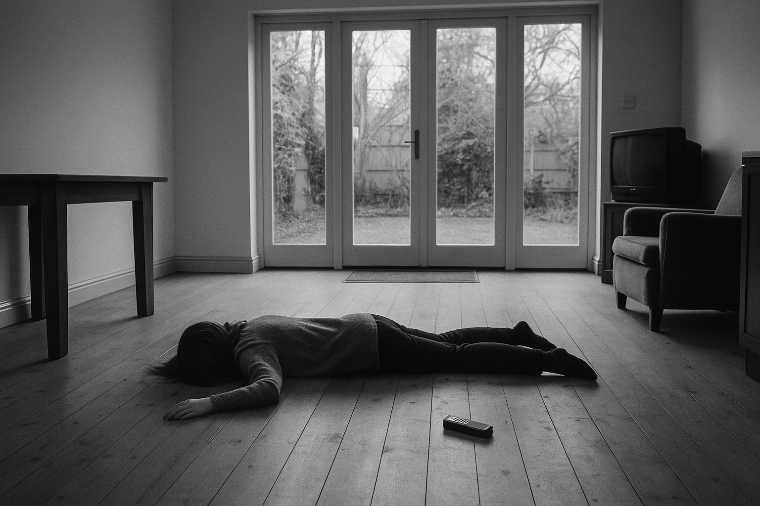 Leah's bedroom - where the youngest victim was found