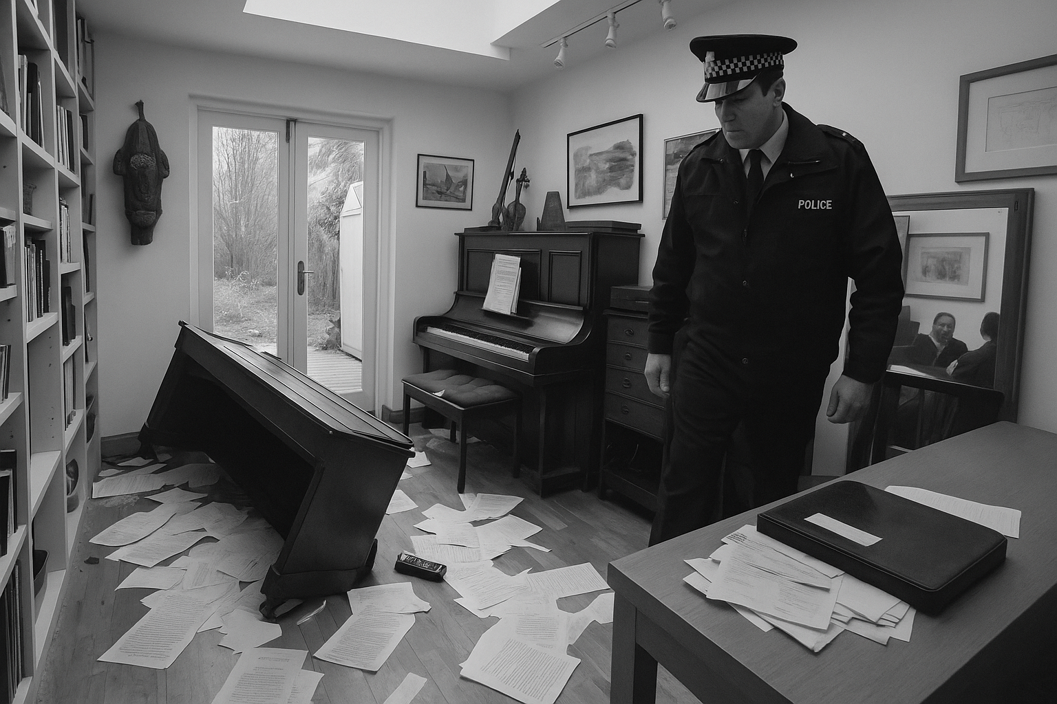 The hallway of 52 Cavendish Avenue